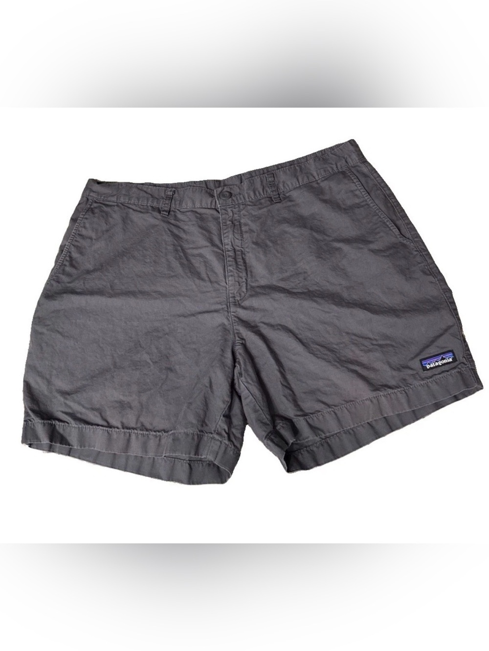 Patagonia Men Dark Gray Outdoor Shorts size 38